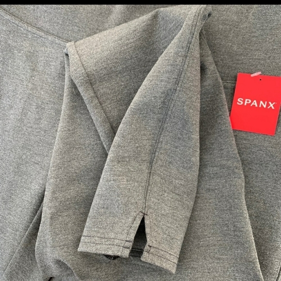 Spanx Ankle Length Ponte Charcoal Legging - Picture 5 of 6